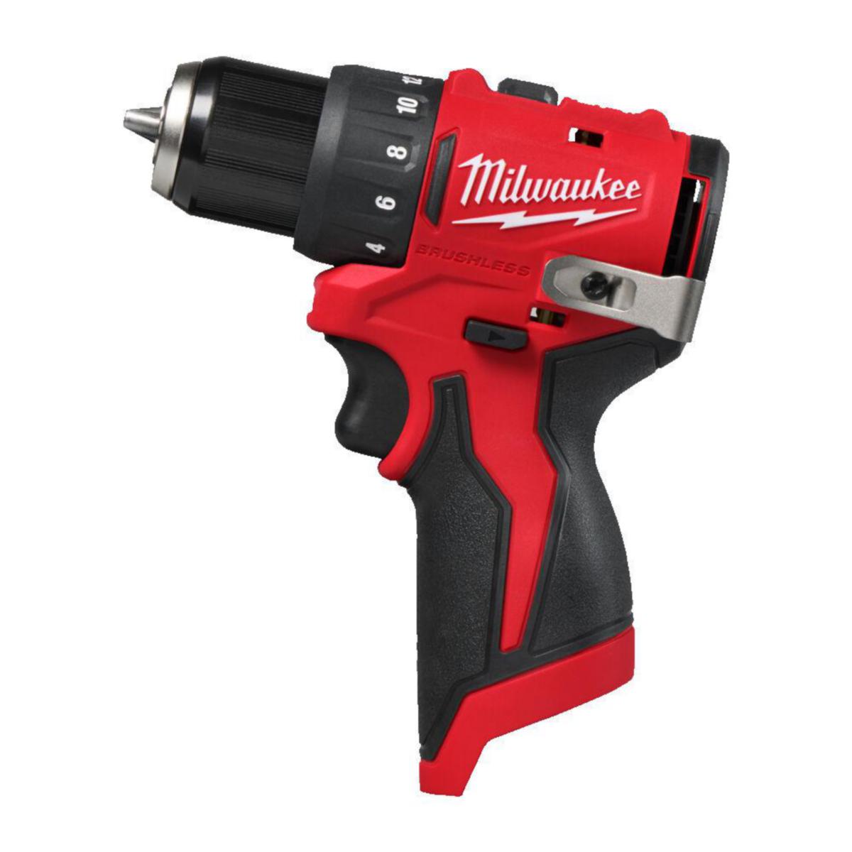 Borrskruvdragare Milwaukee M12 BLDDRC-0 SOLO - BORRSKRUVDRAGARE MILWAUKEE M12 BLDDRC-0, SOLO