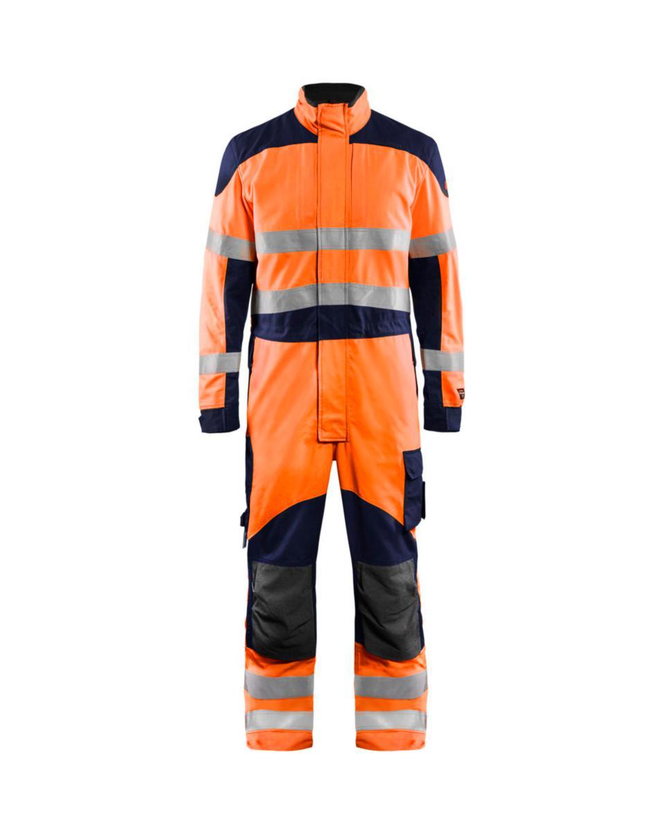 Overall Blåkläder 6089-1512 - OVERALL BLK 6089-1512 FLAM VARSEL KL.3 ORANGE/MARIN C62