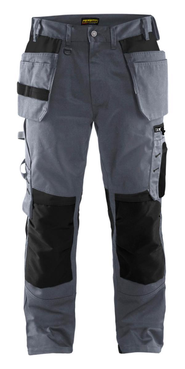 Midjebyxa Blåkläder 1555-1860 - HANTVERKSBYXA BLK 1555-1860 GRÅ/SVART D100