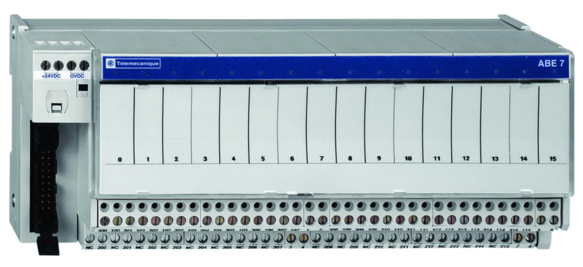 I/O moduler Schneider - 16KAN,RELÄINTERF,PLUG-IN 1VX ABE7R16T230