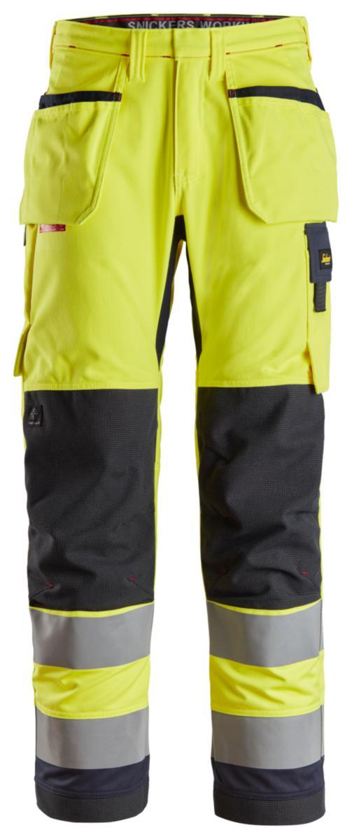 Midjebyxa Snickers 6260 PW Flam - MIDJEBYXA SNICKERS 6260 GUL/MA FLAM/VARSEL KL.2 PW STL 56