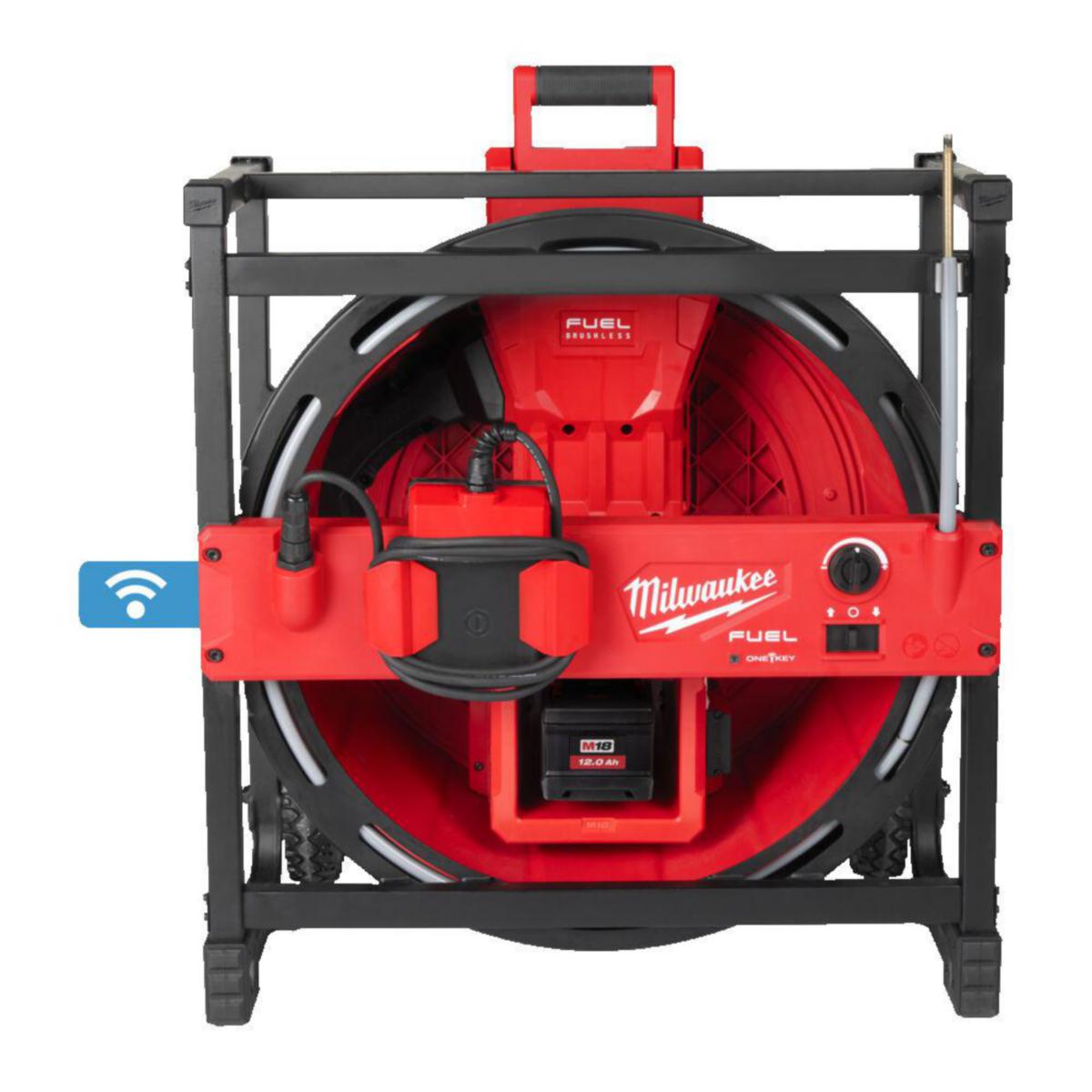 Rensmaskin Milwaukee M18 HSFSM-122 - RENSMASKIN MILWAUKEE M18 HSFSM-122, 2X12AH + LADDARE