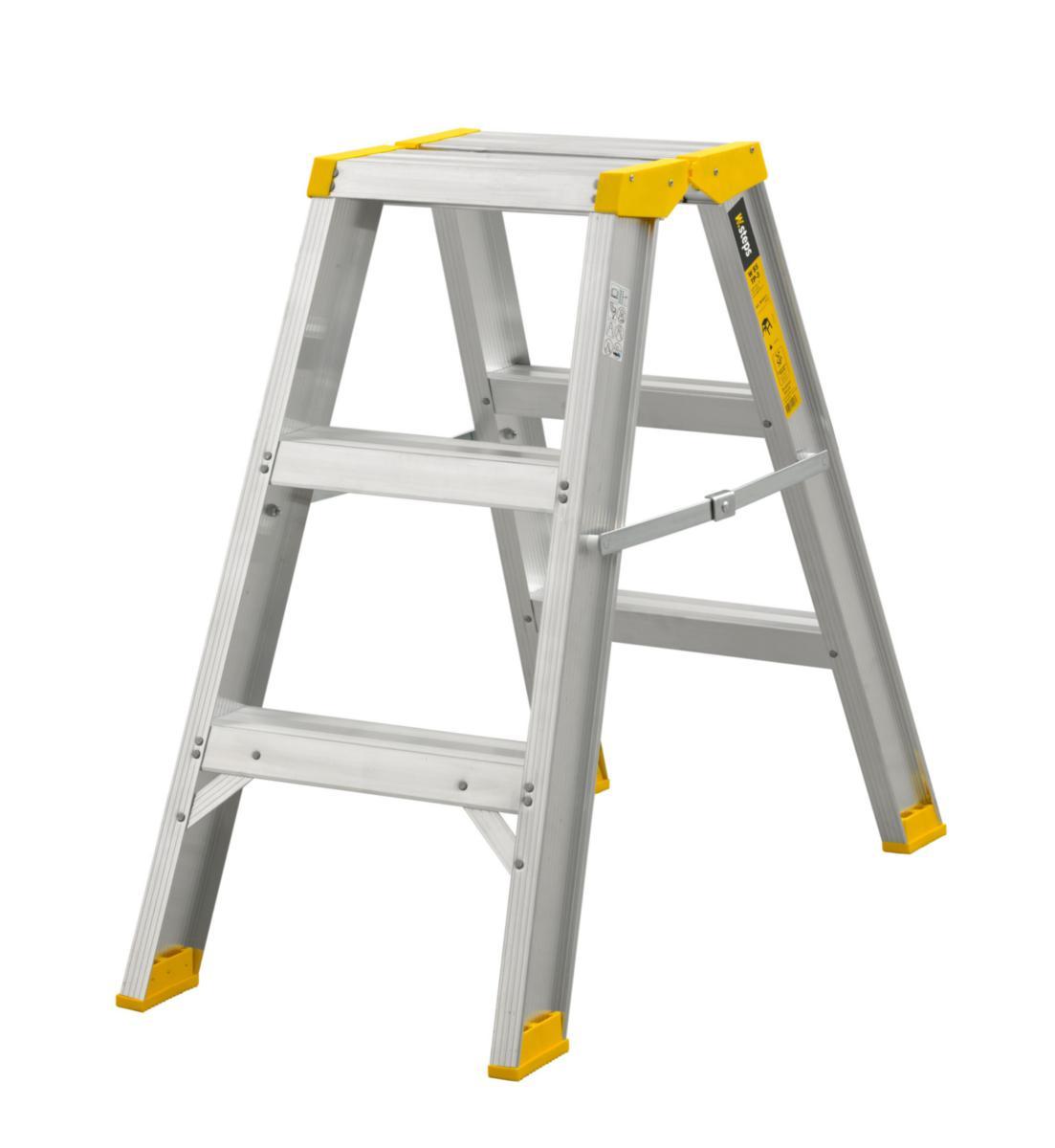 Step stool wibe 55 2tp - STEP STOOL W.STEPS 55 2TP 3-STEP 804023