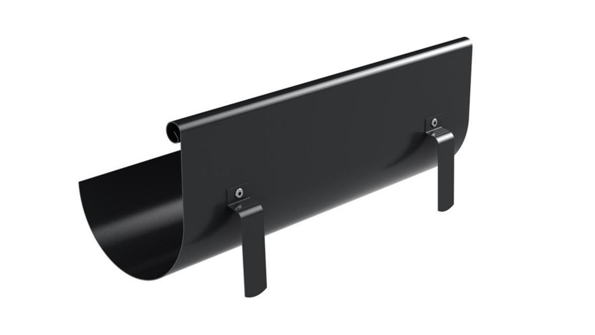 Straight Overflow Protector Plannja - OVERFLOW PROTECTION STRAIGHT BLACK 01 PLANNJA