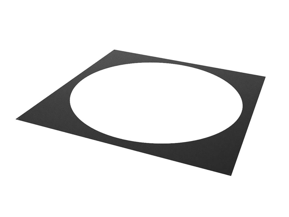 Täckskiva cirkel 60x60 svart - täckskiva rund till moln ...