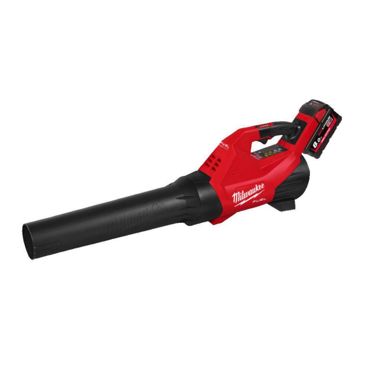 Lövblås Milwaukee M18 FBLG3-802 - LÖVBLÅS MILWAUKEE M18 FBLG3-802, 2X8 AH + LADDARE