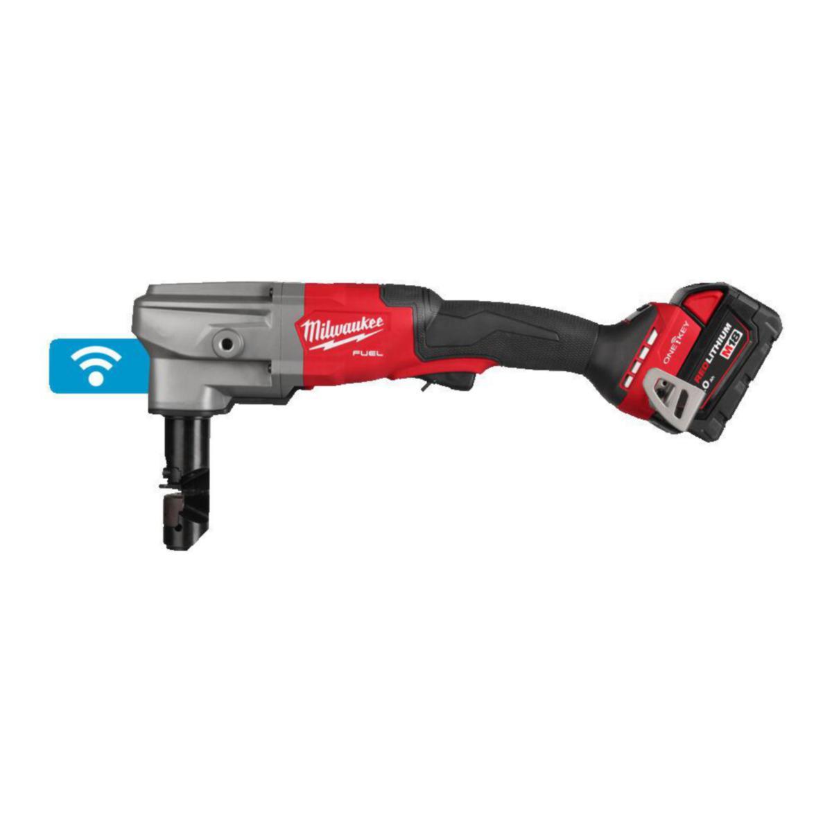 Nibblare Milwaukee M18 FNB35-502X - NIBBLARE MILWAUKEE M18 FNB35 M18 FNB35-502X, 2X5AH +LADDARE