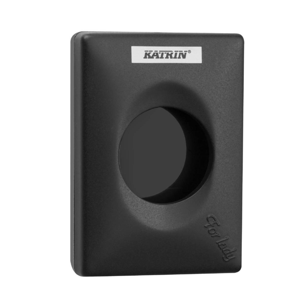 Sanitetspåshållare Katrin - SANITETSPÅSHÅLLARE KATRIN 92247 SVART PLAST