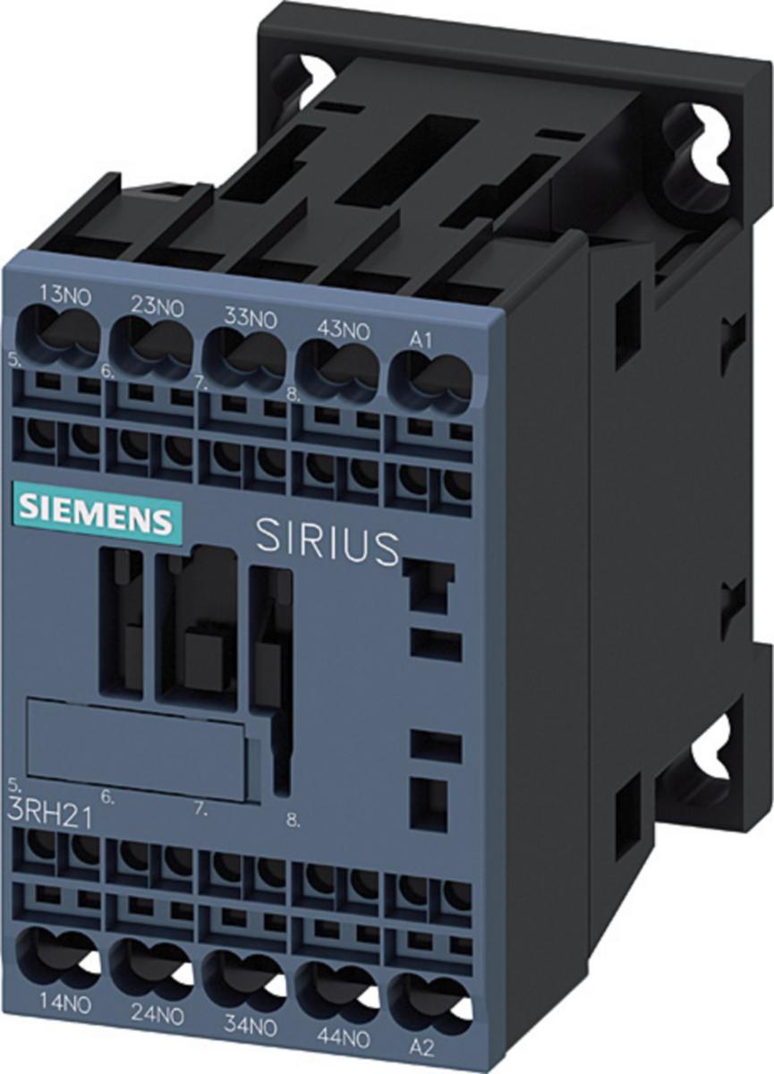 Hjälprelä Sirius 3RH2 AC-spole, storlek S00 fjäder - HJÄLPRELÄ 4S 230VAC S00 FJ 3RH2140-2AP00