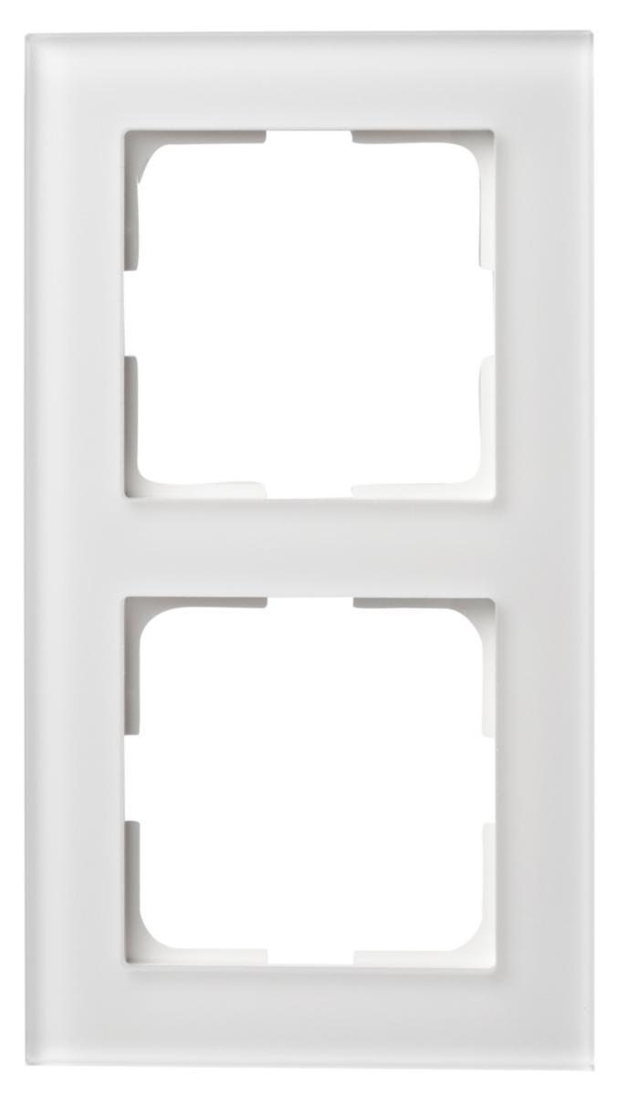 Kombinationsram glas, Plus Option - RAM 2-FACK GLAS KRITVIT EKO05000