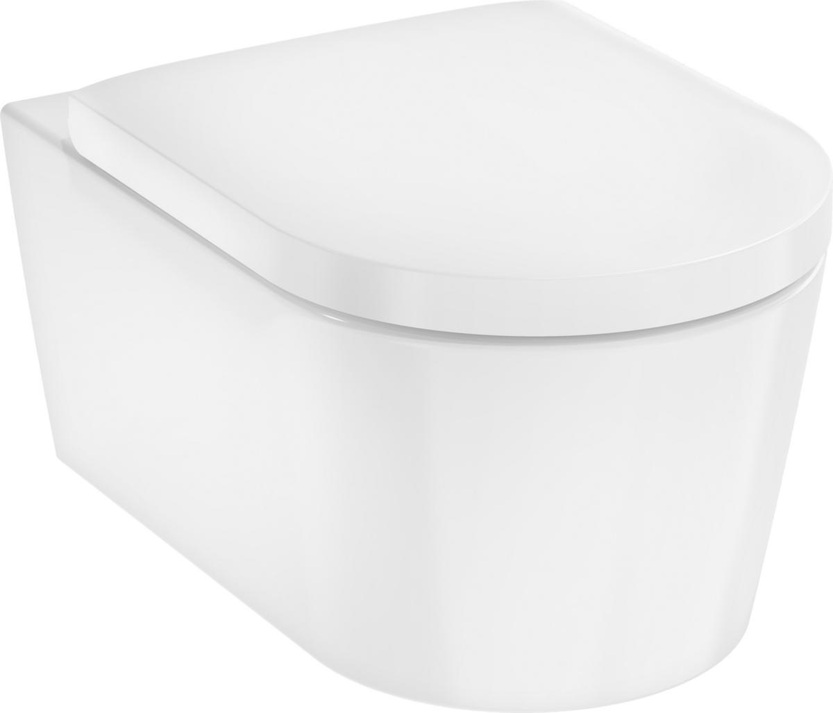 WC-skål EluPura S utan sits, Hansgrohe - HANSGROHE WC-SKÅL U.SITS ELUPURA S VIT