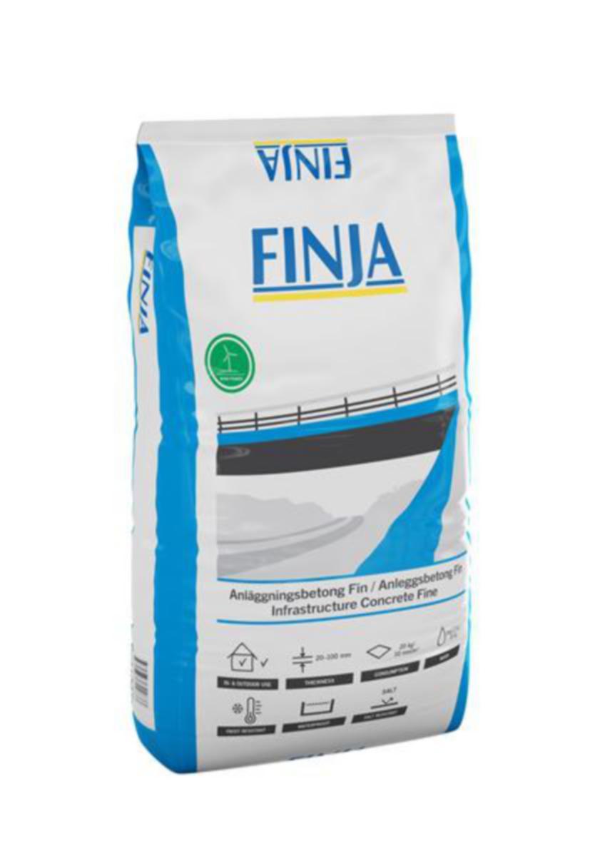 Anläggningsbetong Fin - ANLÄGGNINGSBETONG FIN 25 KG