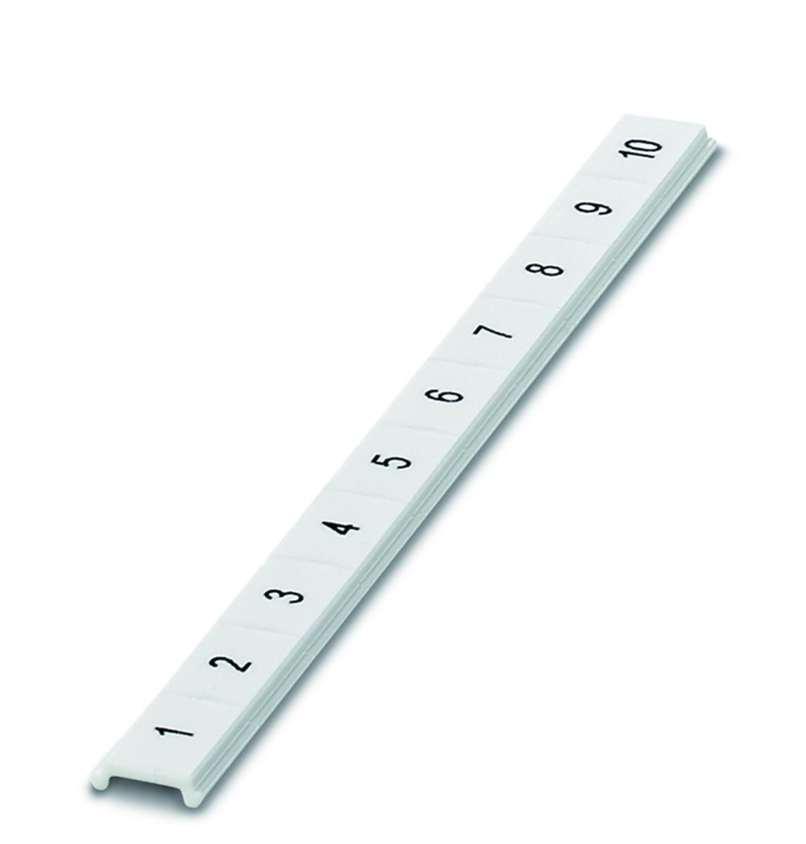 Plintmärkning ZBF 8, LGS - MÄRKREMSA ZBF 8,LGS: 1-10 ZBF 8,LGS: 1-10