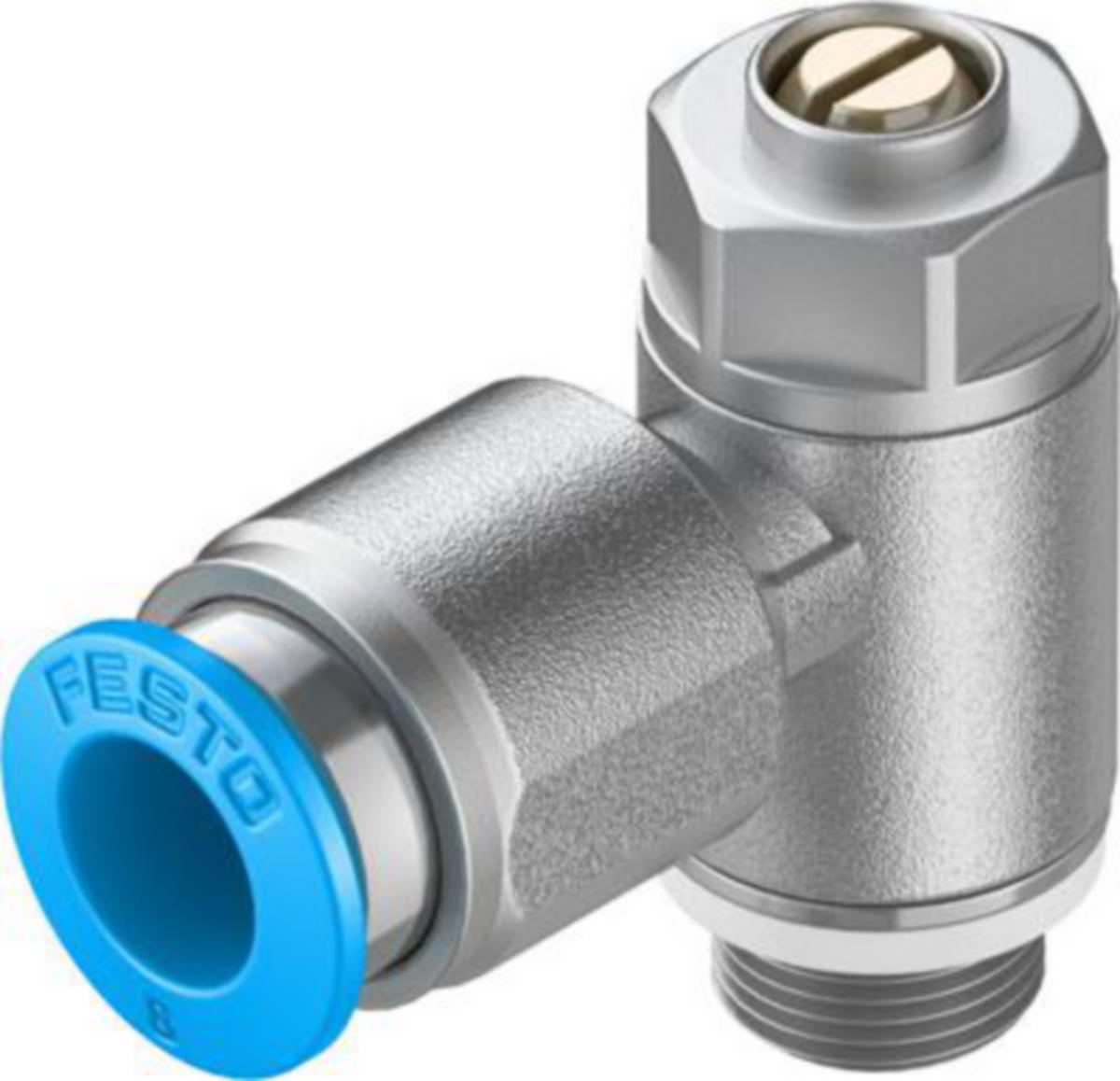 ONE-WAY FLOW CONTROL VALVE GRLA - ONE-WAY FLOW CONTROL VALVE FESTO GRLA-1/8-QS-8-D