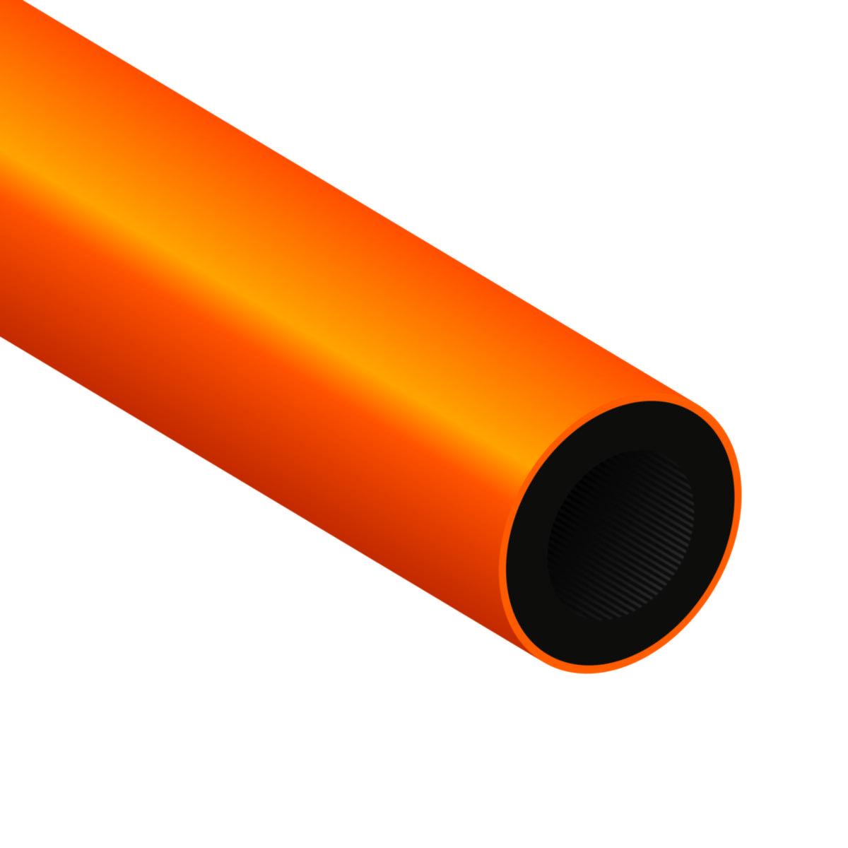 Microduct DB1 14/10 LF - 14/10MM BLACK+ORANGE 1200M
