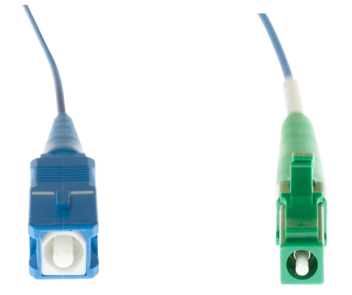 Fiberkablage SM Simplex SC/UPC-LC/APC G657A - KK SPX G657 SC/UPC-LC/APC 0.5M A24N00-5