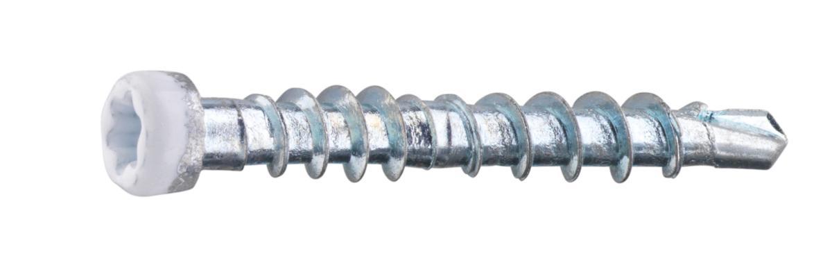 Listskruv Grabber LTX Vitlackerad - LISTSKRUV 3.3X48 100 ST VIT LTX48VITC