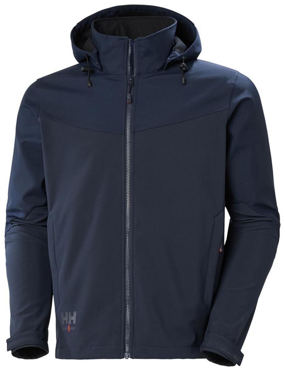 Softshelljacka Helly Hansen 74290 Oxford - SOFTSHELLJACKA HH 74290-590 MARIN OXFORD STL S