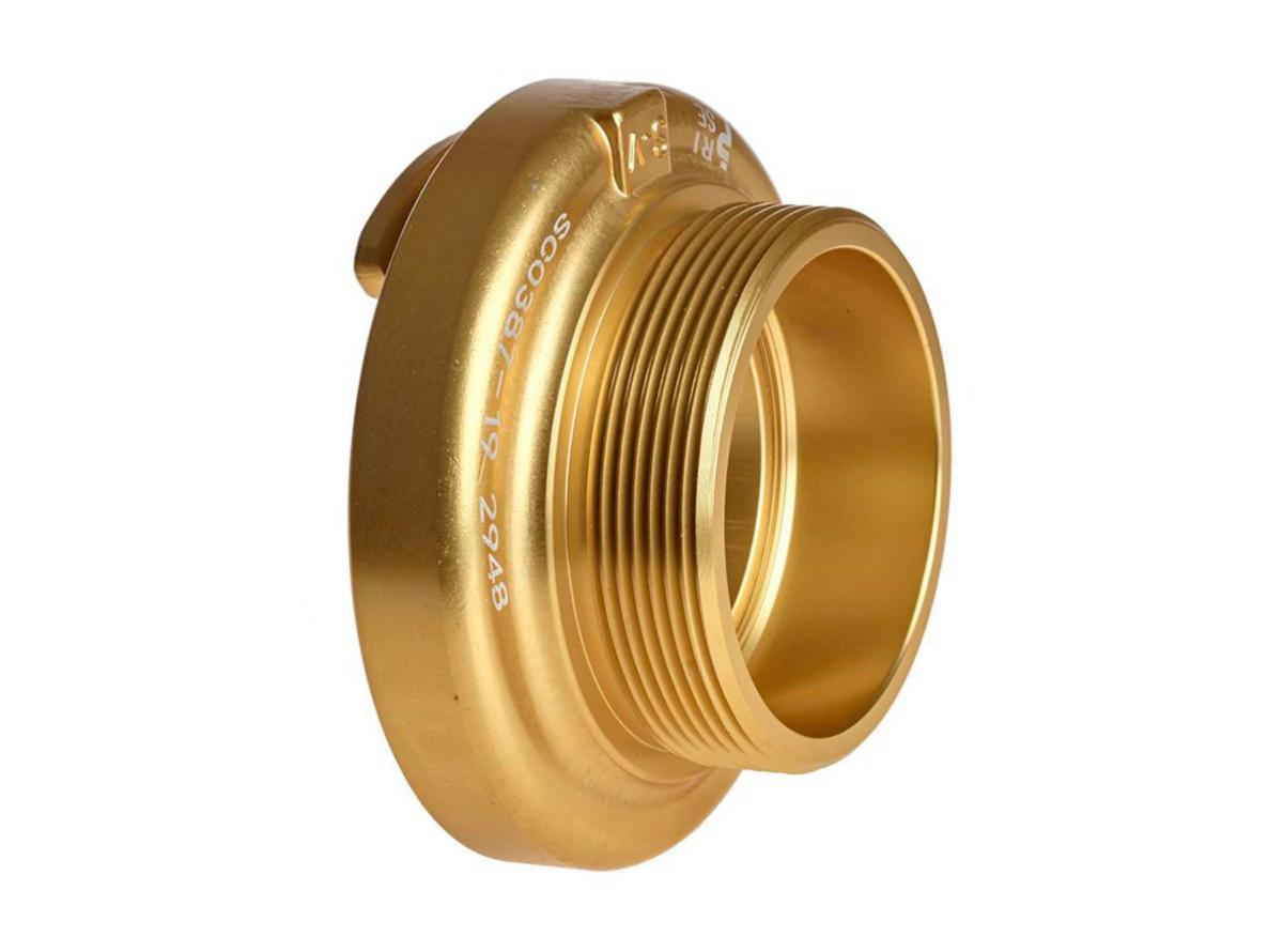 Connecting parts to pressure hose connections, external thread SS 1158, Svebab - COUPLING PART 63 X G65 EXTERNAL THREAD 2.5 "ALUMINUM