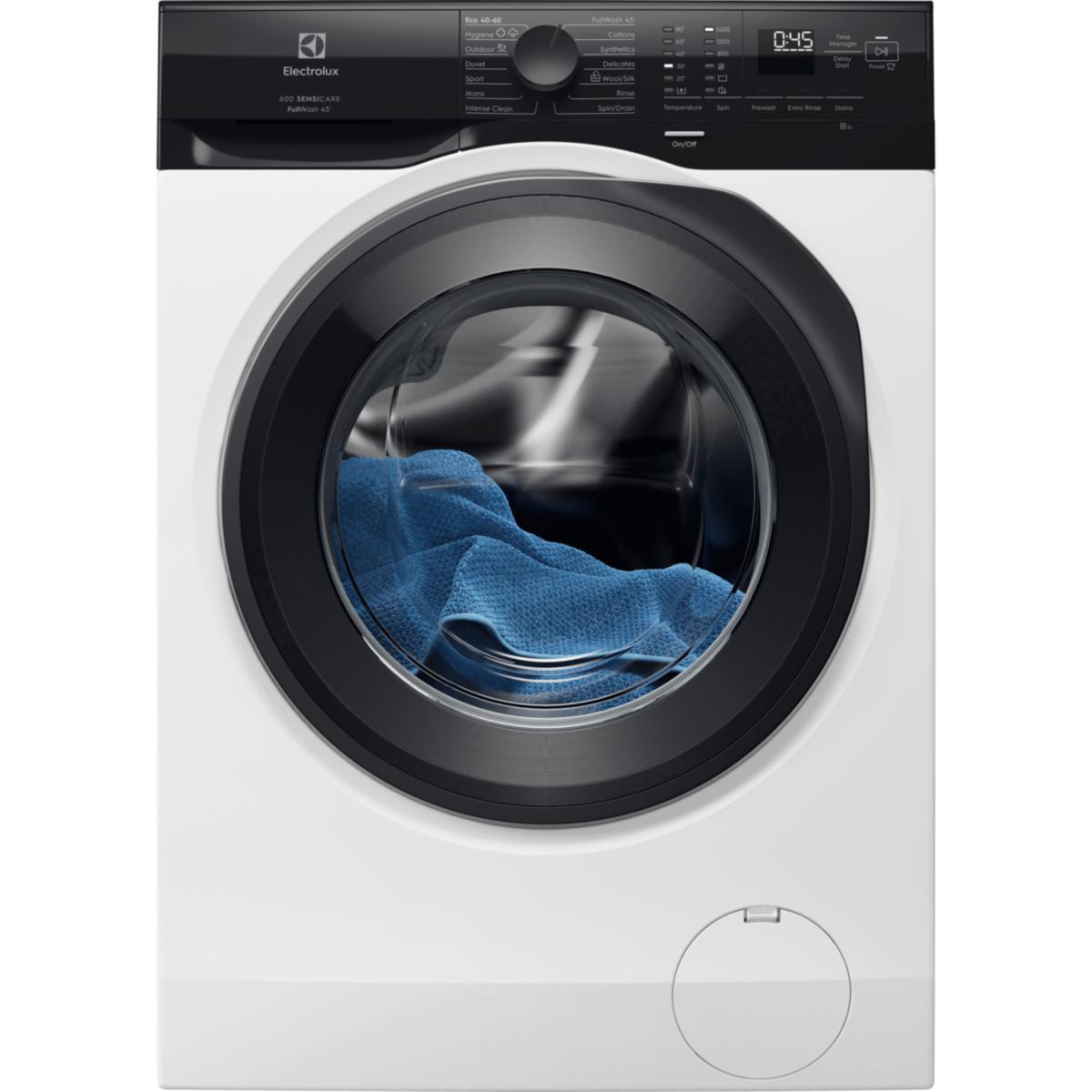 Tvättmaskin, 10.5 kg, SensiCare 600 - TVÄTTMASKIN 10,5 KG 1400 V/MIN VIT EFE692AX4A ELECTROLUX