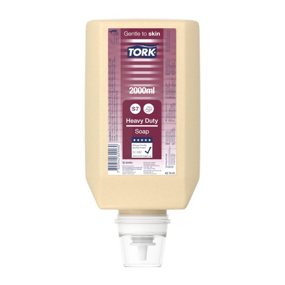 Grovtvål Tork Industri S7 - INDUSTRITVÅL TORK 2000 ML S7 2000ML