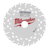 Cirkelsågklinga Milwaukee Trä