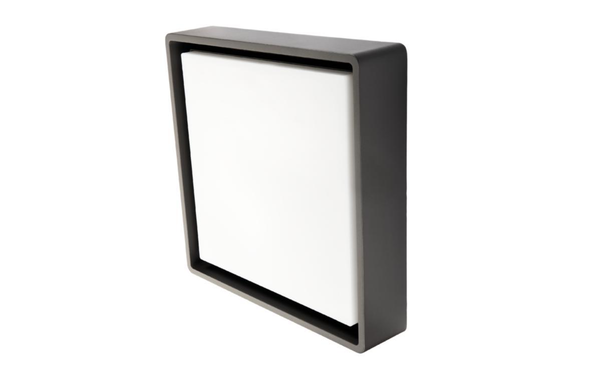 Väggarmatur Frame - VÄGGARM 21W 1980LM 3K IP66 GRA FRAME SQUARE MAXI
