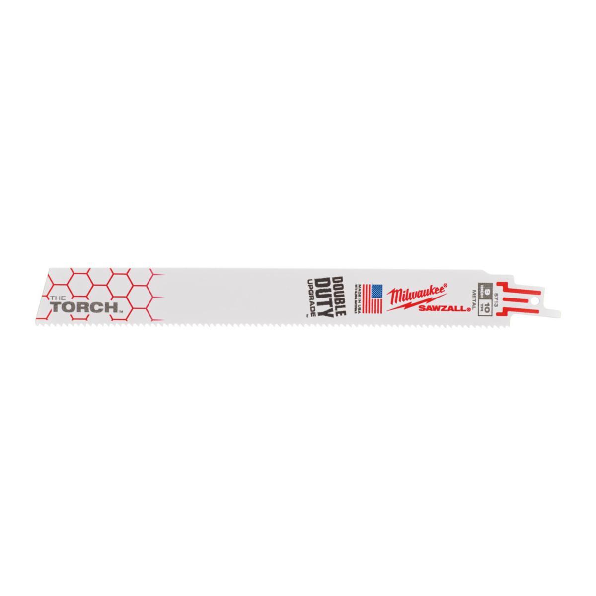 Sawzall Blade Milwaukee THIN KERF 5P - SAWZALL BLADE MILWAUKEE TORCH 230X10T 5P