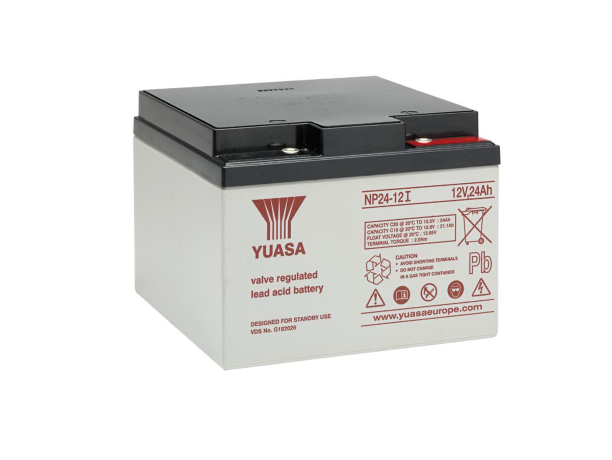 Lead battery valve-controlled 5-year battery - BATTERY 12V 24AH 8,92KG