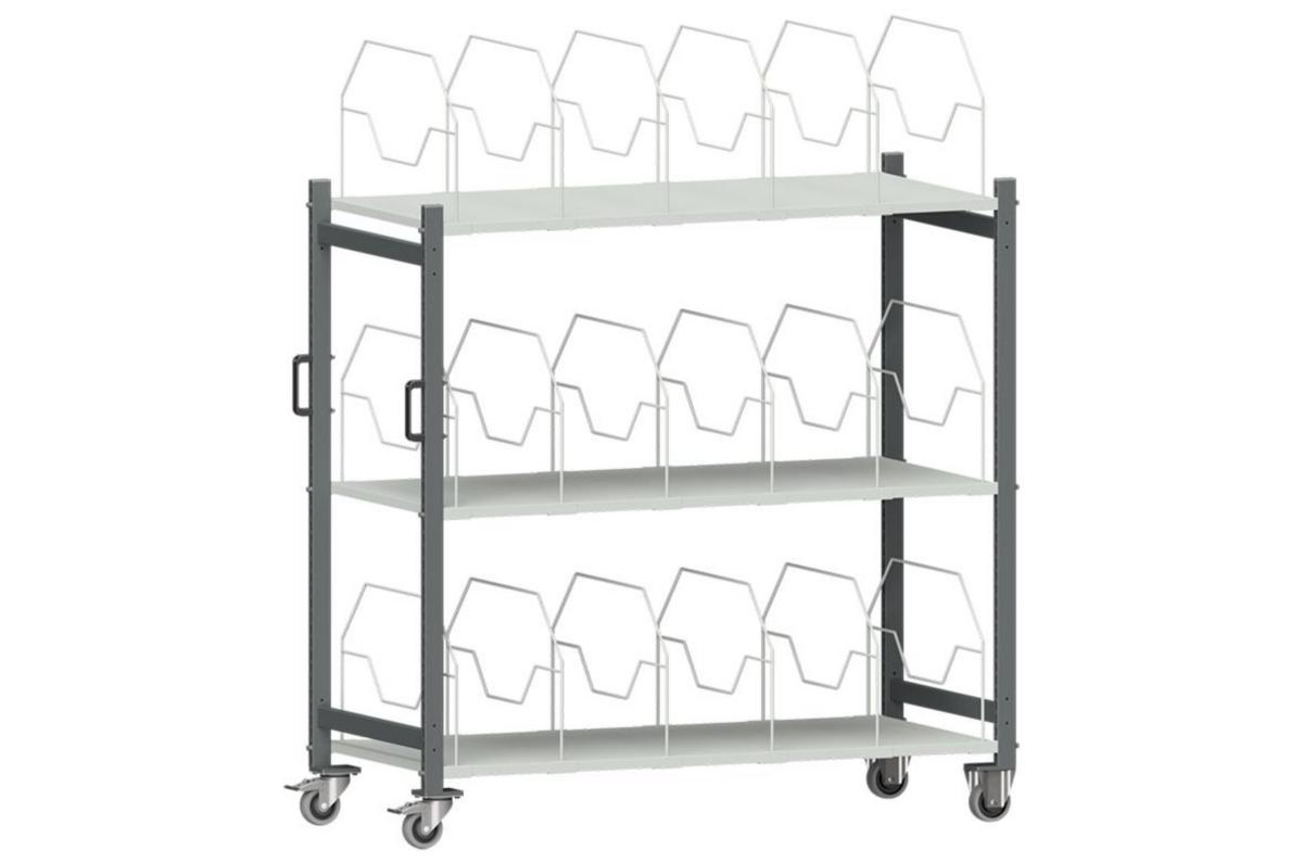 Kartongvagn WFI Hög - KARTONGVAGN HÖG 1500