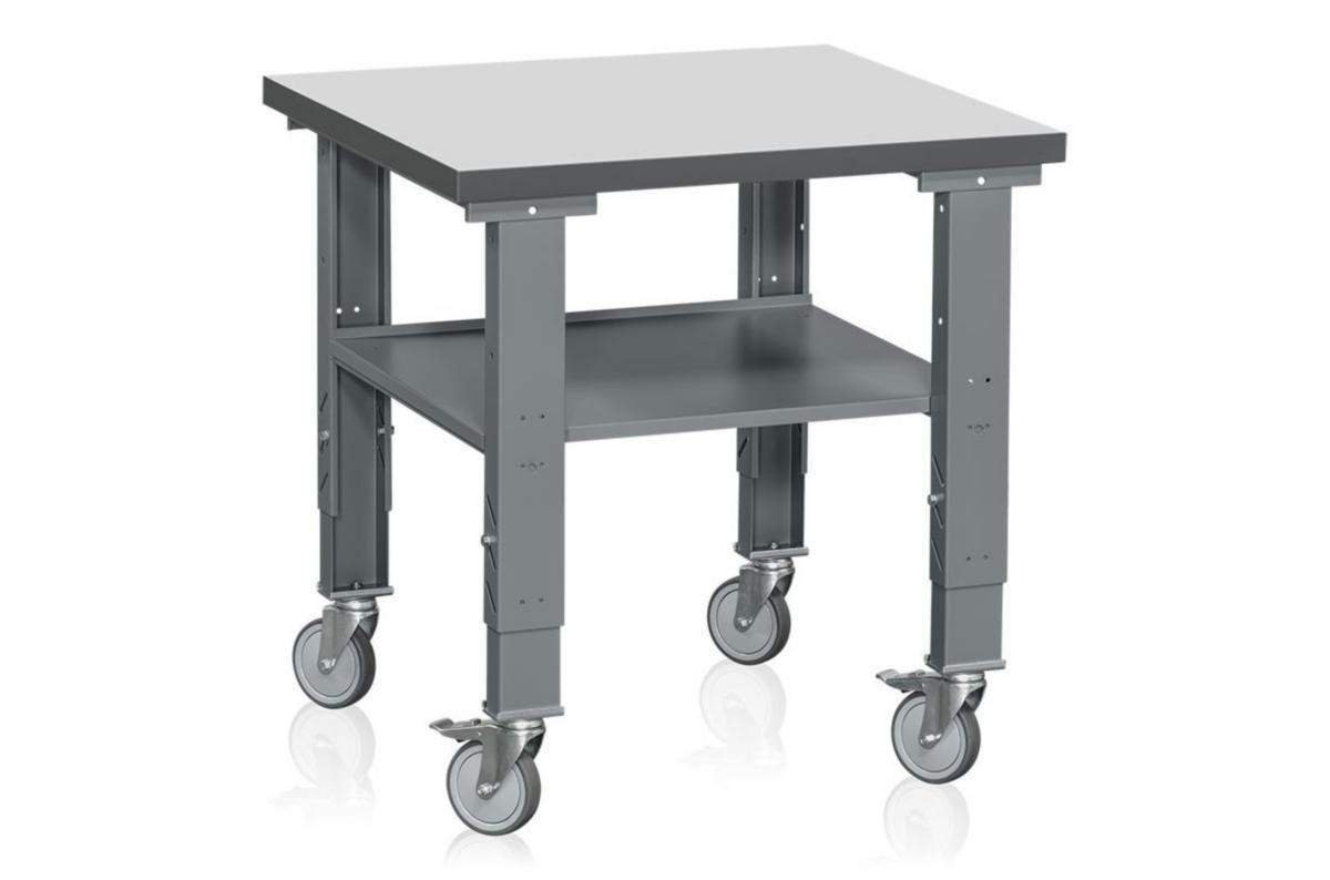 Rullbord WFI Laminat - RULLBORD 800X800 MM GRÅ LAMINAT