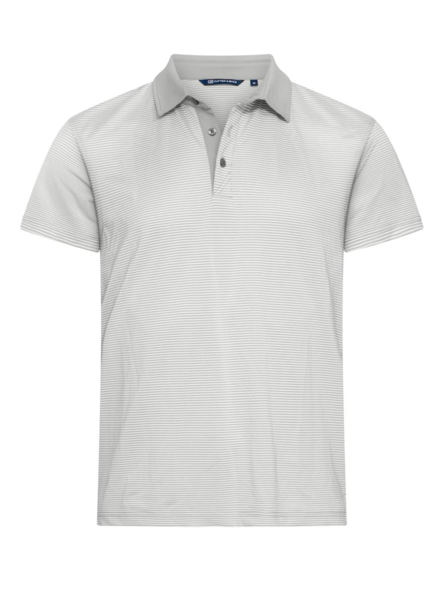 Polo Cutter & Buck virtue stripe 354436 - Virtue Polo Stripe Men Silver