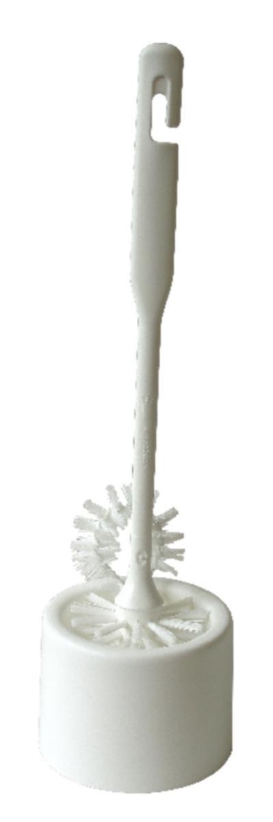 WC set with broom brush Kron - WC-STAND KRON ROUND W RIMBR. LENGTH 40CM 95 DEGR. RESISTANT