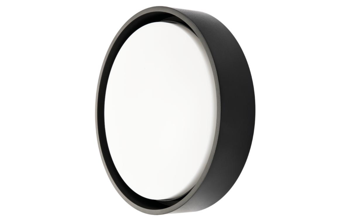 Väggarmatur Frame - VÄGGARM 22W 1960LM 3K SV IP66 SKYM FRAME ROUND MAXI