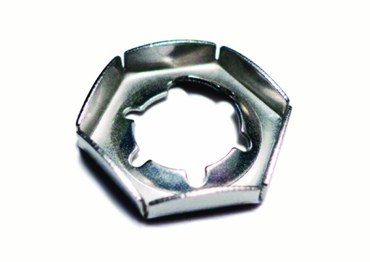 Muttersäkring "Palmutter" A4 syrafast DIN 7967 - MUTTERSÄKRING "PALMUTTER" M10 A4 DIN7967 100/FP