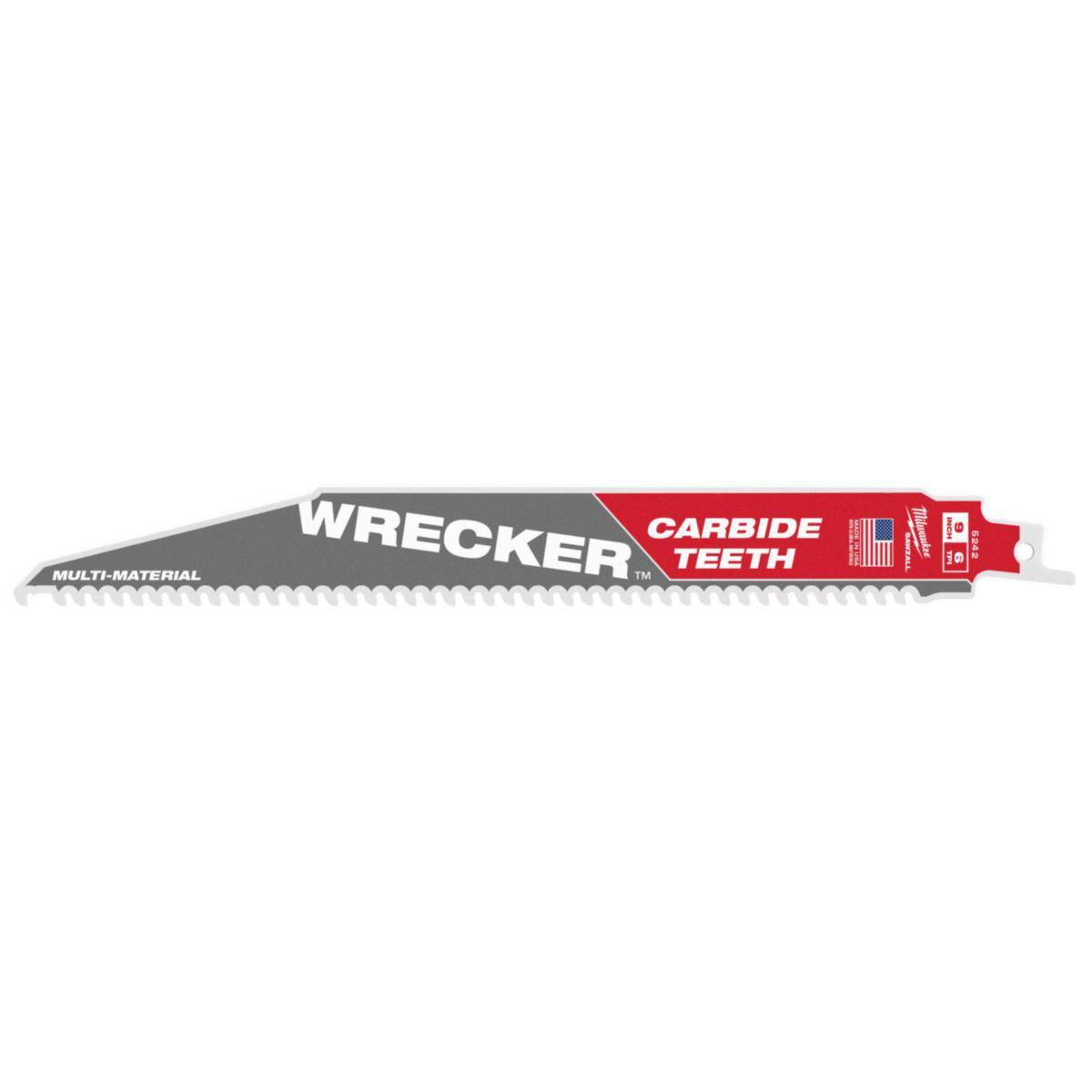 Tigersågblad Milwaukee Wrecker Carbide - TIGERSÅGBLAD MILWAUKEE WRE CARB 230X6
