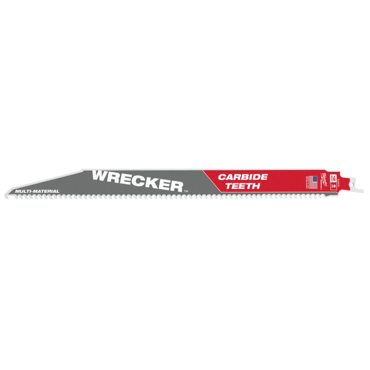 Sawzall Blade Milwaukee WRECKER CARB - SAWZALL BLADE MILWAUKEE WRECKER CARB 300X6