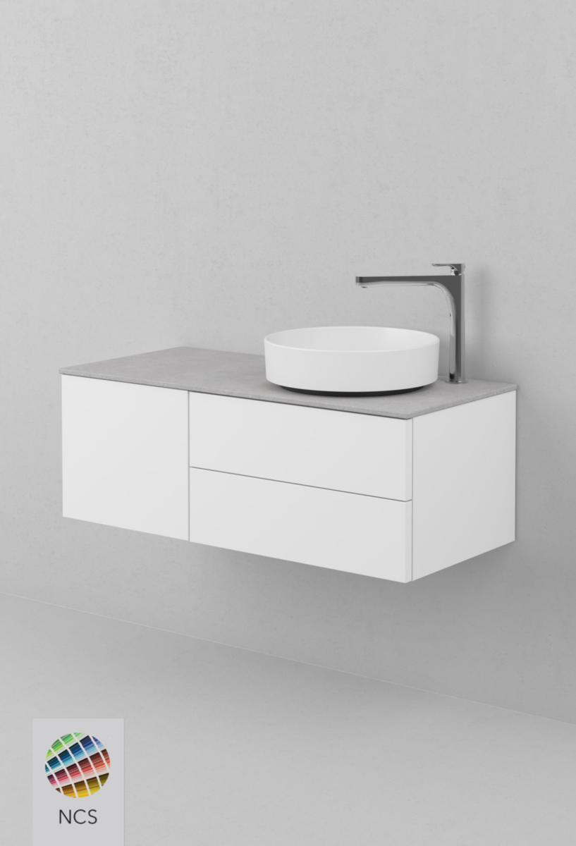 Tvättställsskåp AIR SOLID 100, INR - INR KOMMOD AIR SOLID 100 A ACCENT