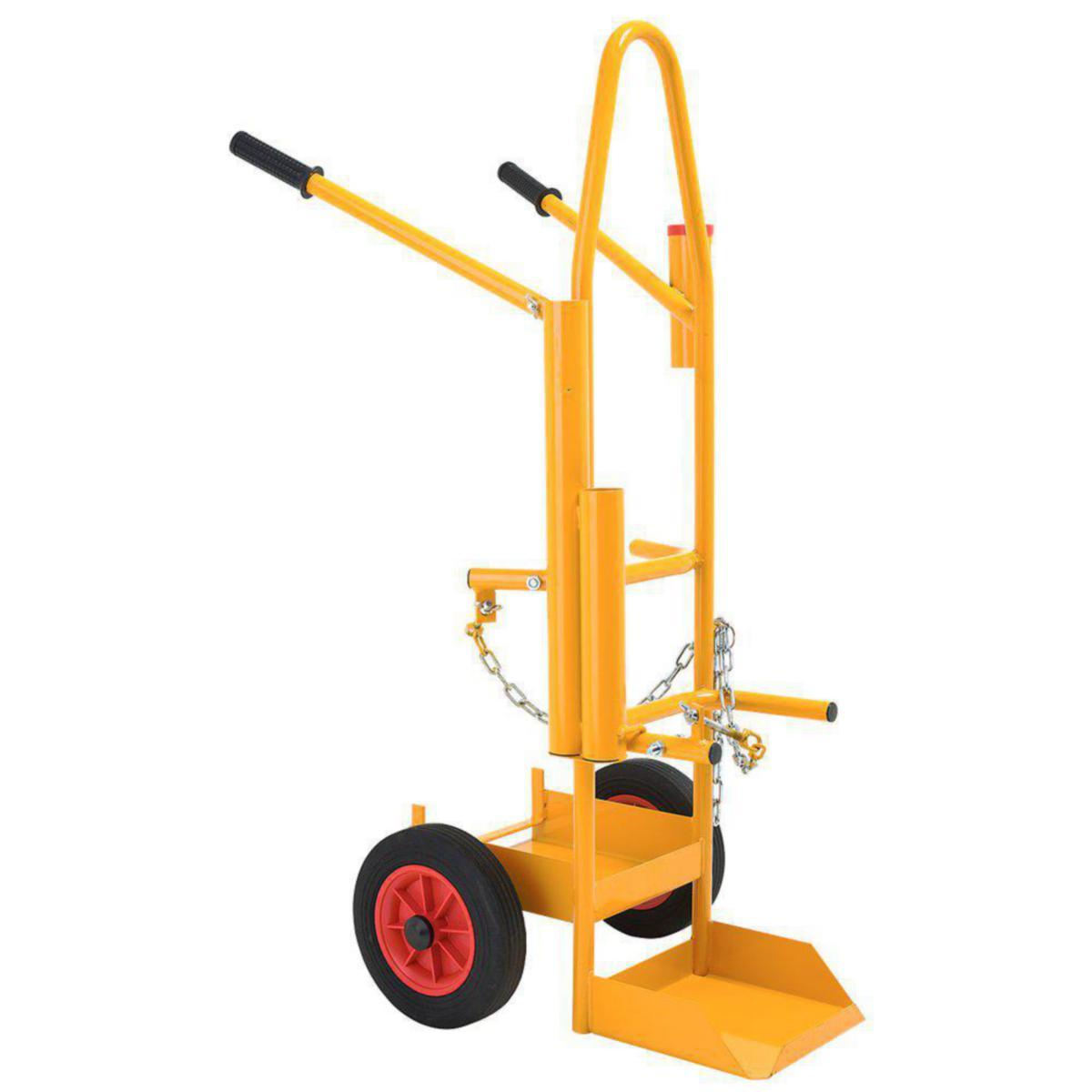 Cylinder trolley hörby 2159 - CYLINDER TROLLEY HÖRBY 2159 PFG 2 FLASKOR PUNCTUATION FREE