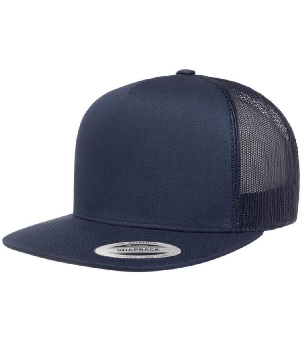 Keps Flexifit FF6006 Classic trucker - KEPS FLEXIFIT CLASSIC TRUCKER NAVY FF6006 ONE SIZE