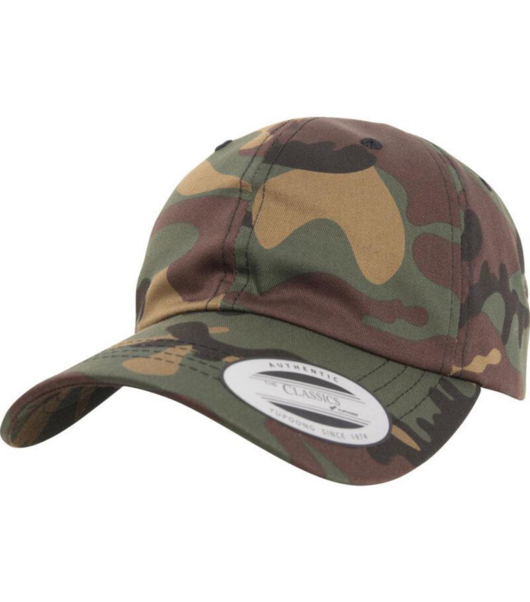 Keps Flexifit FF6245 Low profile - KEPS FLEXIFIT LOW PROFILE CAMO FF6245CM ONE SIZE