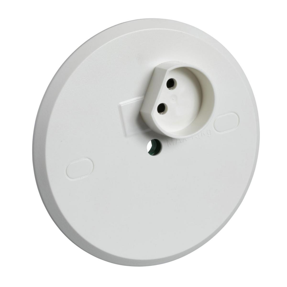 Lamp socket for older type of ceiling box (post box), excl. hook - LAMPDON INFÄLLT 1-V 2-P TAK 189506200