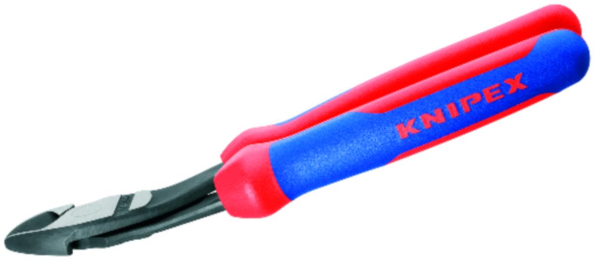 Sidavbitare Knipex 7422 Comfort - SIDAVBITARE KNIPEX VINKLAD 7422-200MM MAX 2,5MM