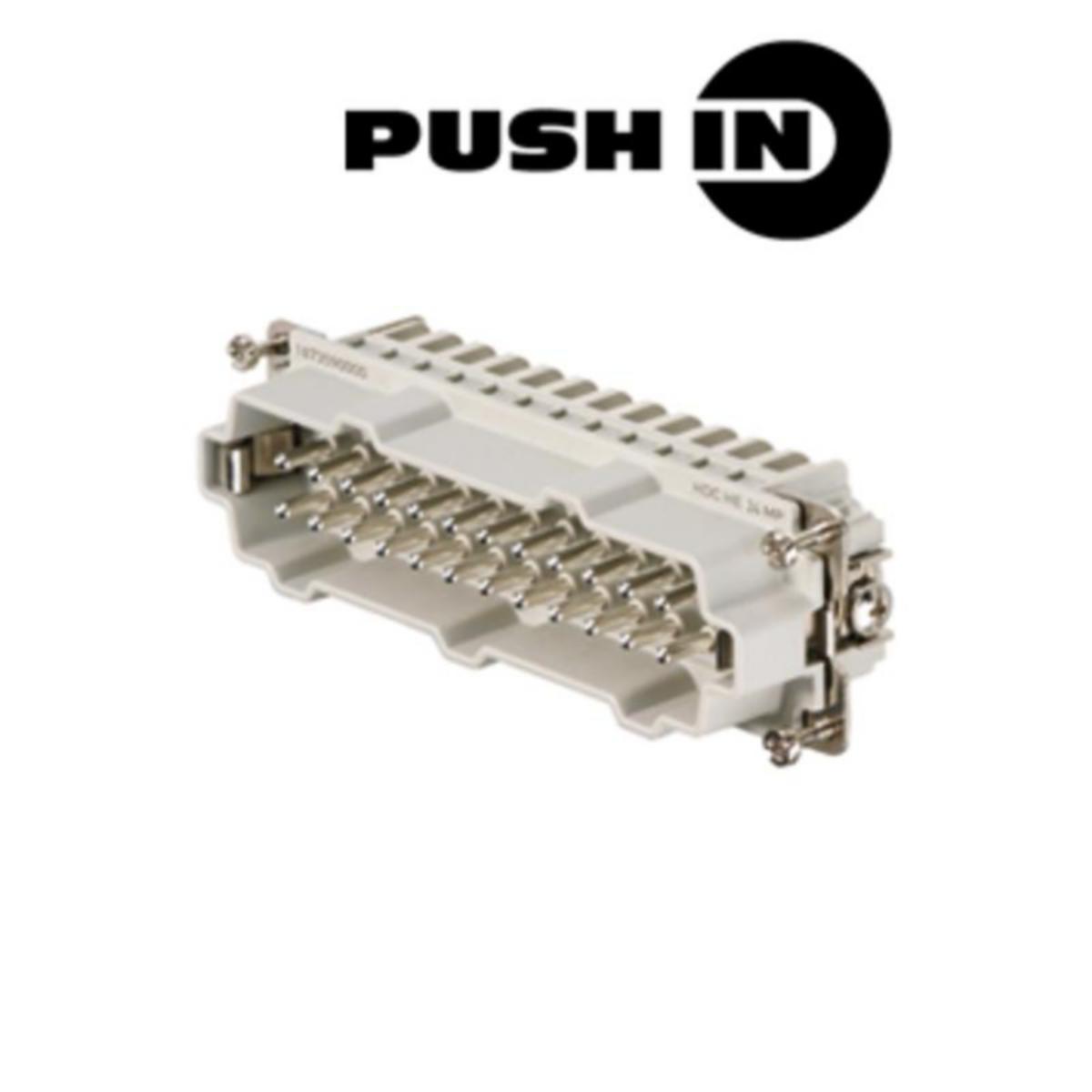 Insatser HDC HE 24, Push In - INSATS HDC HE 24POL HANE STL 8