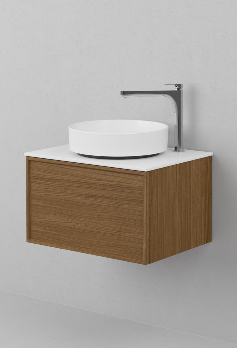 Tvättställsskåp AIR Wood 60, INR - INR KOMMOD AIR WOOD 60 DARK OAK