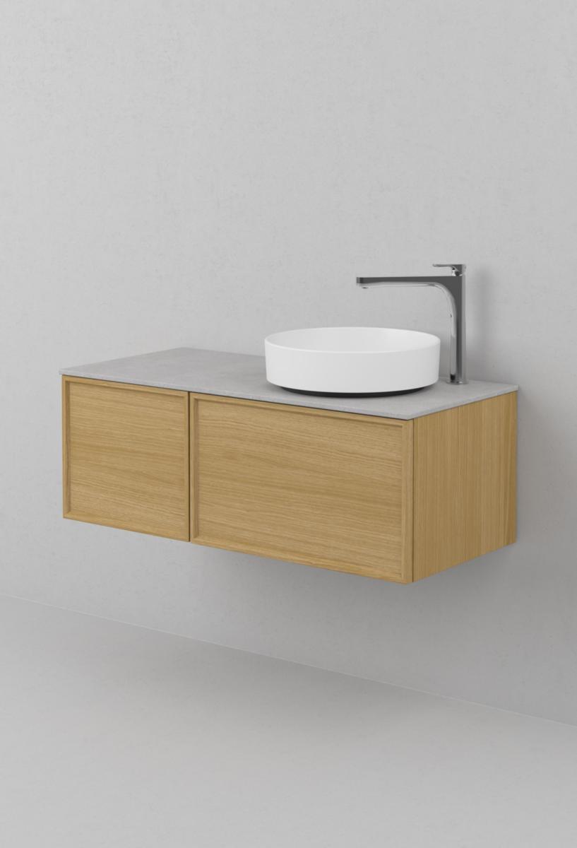 Tvättställsskåp AIR Wood 100, INR - INR KOMMOD AIR WOOD 100 A NATURAL OAK