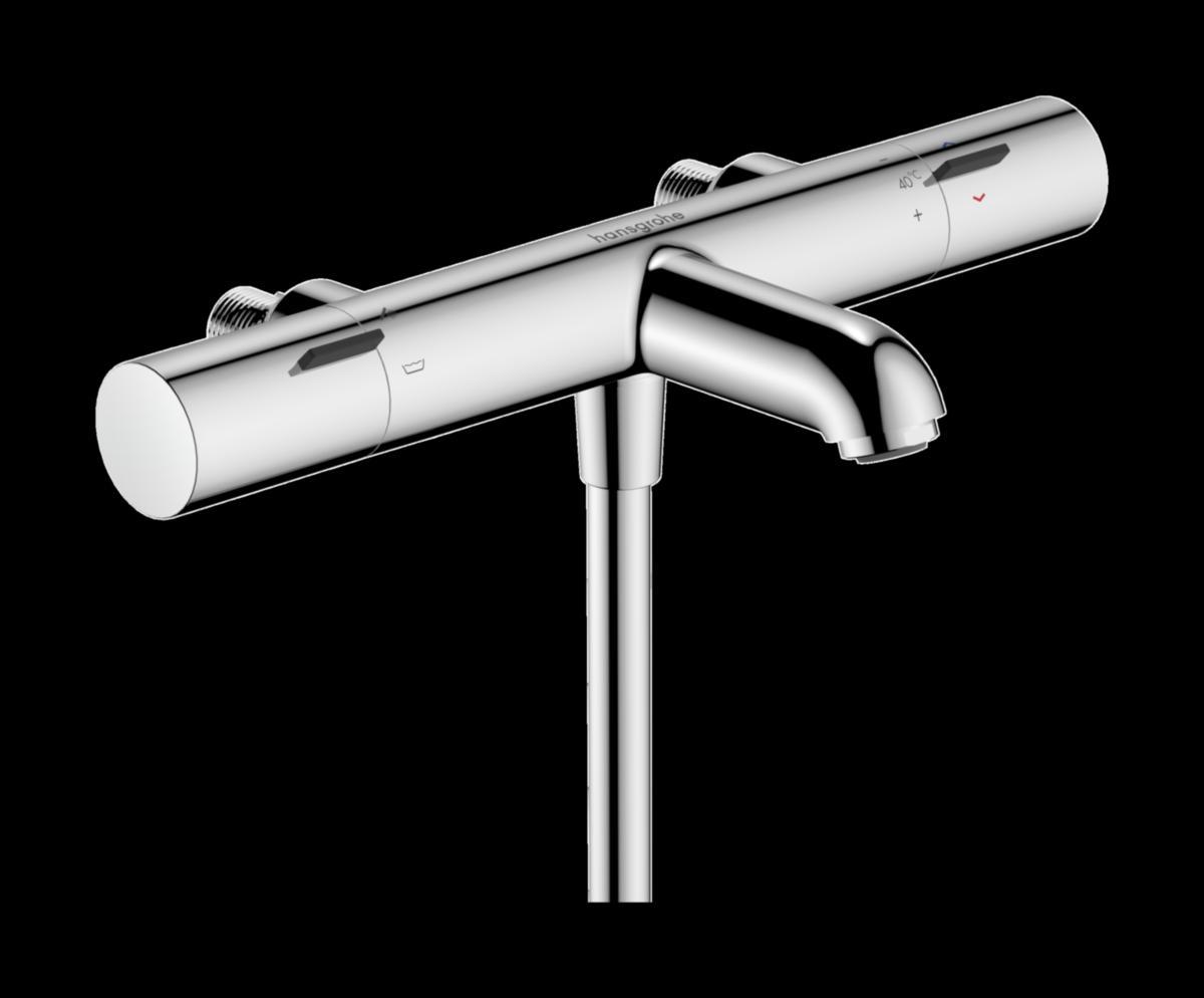 Kar-/duschtermostat Ecostat Fine 160cc utan kåpor, Hansgrohe - HANSGROHE KAR-/DUSCHTERMOSTAT ECOSTAT FINE 160CC U.KÅPOR KR