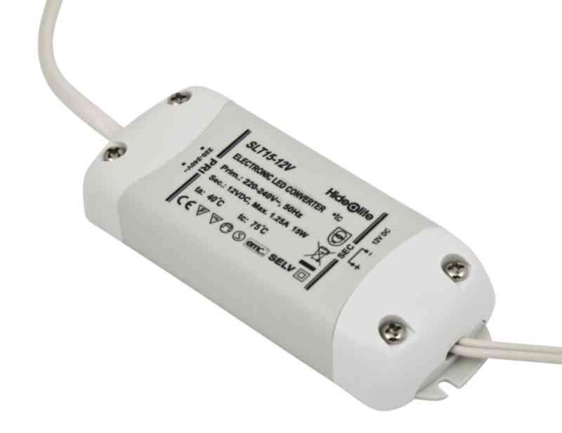LED Trafo LED Transformator 1-15W 230V auf 12V LED-Treiber