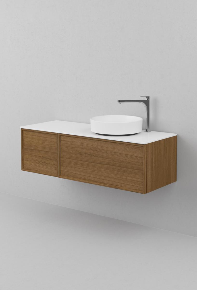 Tvättställsskåp AIR Wood 120, INR - INR KOMMOD AIR WOOD 120 A DARK OAK