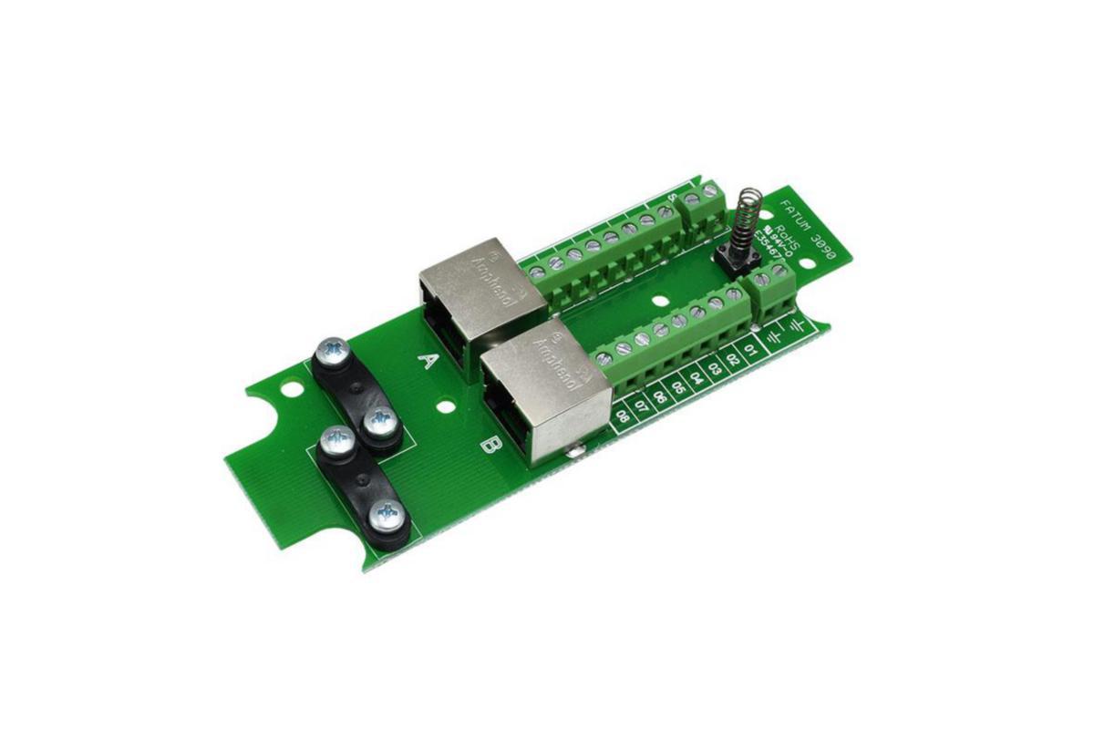 Kopplingsplint 2xRJ45 - KOPPLINGSPLINT 2XRJ45 3090.03